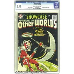 Showcase #17 Adventures On Other Worlds (DC, 1958) CGC VG/FN 5.0 Cream to off-white pages.