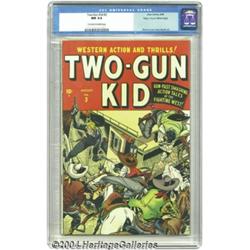 Two-Gun Kid #3 Mile High pedigree (Atlas, 1948) CGC NM 9.4 Off-white to white pages