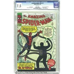 The Amazing Spider-Man #3 (Marvel, 1963) CGC VF- 7.5 White pages.