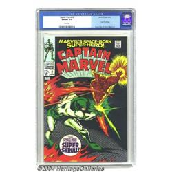 Captain Marvel #2 (Marvel, 1968) CGC NM/MT 9.8 White pages.