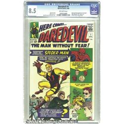 Daredevil #1 (Marvel, 1964) CGC VF+ 8.5 Off-white pages.