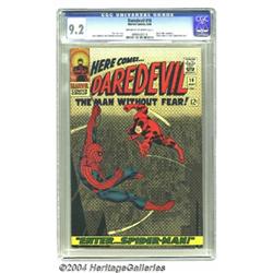 Daredevil #16 (Marvel, 1966) CGC NM- 9.2 Off-white to white pages.