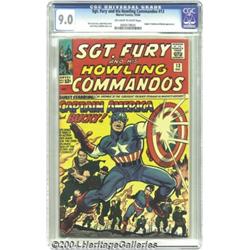 Sgt. Fury and His Howling Commandos #13 (Marvel, 1964) CGC VF/NM 9.0 Off-white to white pages.
