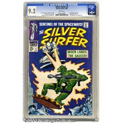 The Silver Surfer #2 (Marvel, 1968) CGC NM- 9.2 White pages.