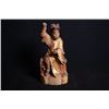Image 1 : Qing dynasty "Zhenwu" Statue with gold lacquer