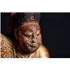 Image 2 : Qing dynasty "Zhenwu" Statue with gold lacquer