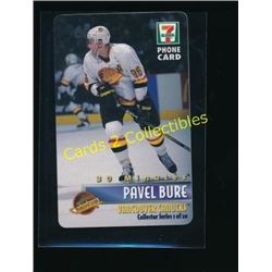Pavel Bure 7-11 Collector Phone Card