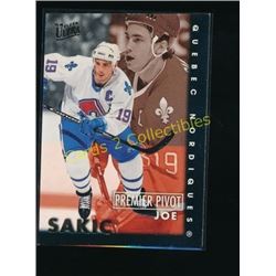 1995-96 Ultra Premier Pivots #8 Joe Sakic
