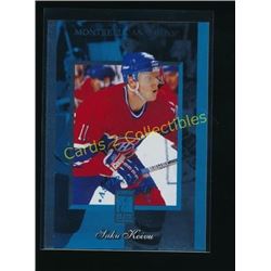 96-97 Donruss Elite Aspirations #5 Saku Koivu