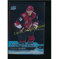 16-17 Upper Deck Clear Cut Christian Dvorak YG