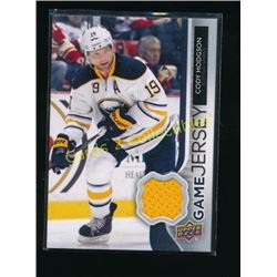 14-15 UD Game Jerseys Cody Hodgson