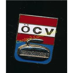 OCV Curling Collector Pin