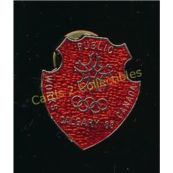 Public Works Canada Calgary 88 Collector Pin