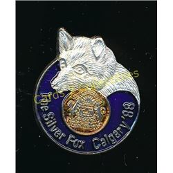 The Silver Fox Calgary 88 Collector Pin