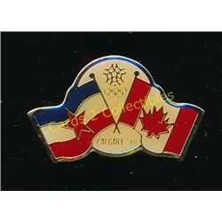 Yugoslavia & Canada Olympic Collector Pin
