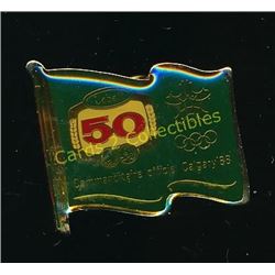 Labatt 50 Calgry 88 Olympic Collector Pin