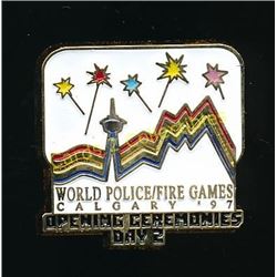 World Police Fire Games Calgary 97 Opening