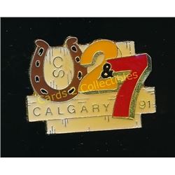 Calgary 2&7 Stampede Collector Pin