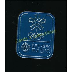 CBC/SRC Radio Olympic Collector Pin
