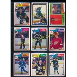 80's Lot Of 9 NHL Cards Michel Goulet, Dale