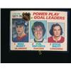 Image 1 : 1978-79 O-Pee-Chee #67 Power Play Goal/Leaders