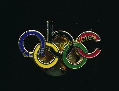 ABC Olympic Rings Collector Pin