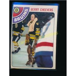 1978-79 O-Pee-Chee #140 Gerry Cheevers