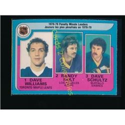 1979-80 O-Pee-Chee #4 Penalty Minute/Leaders