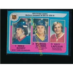1979-80 O-Pee-Chee #1 Goal Leaders/Mike Bossy
