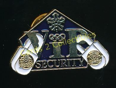 Vip Protection Pin VIP Security Olympic Collector Pin
