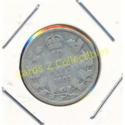 1903 Canadian Silver King George Dime