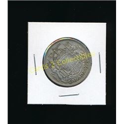 1939 Canadian Silver King George 1/2 Dollar Coin