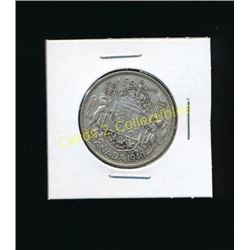 1940 Canadian Silver King George 1/2 Dollar Coin