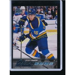 15-16 Upper Deck #229 Robby Fabbri YG RC