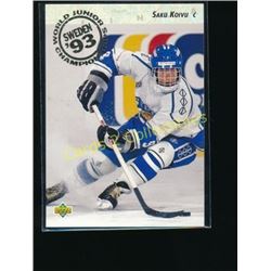 1992-93 Upper Deck #617 Saku Koivu RC