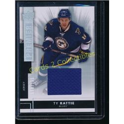 14-15 UD Premier Rookies Jerseys Ty Rattie