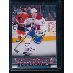 13-14 Upper Deck #477 Brendan Gallagher YG RC