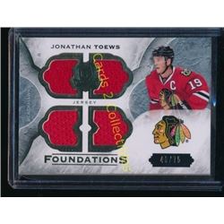 15-16 The Cup Foundations Jerseys Jonathan Toews