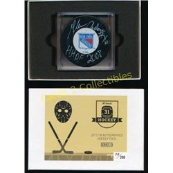 Glenn Anderson HHOF 2008 Signed Puck