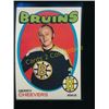 Image 1 : 1971-72 Topps #54 Gerry Cheevers