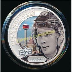2017 UD Grandeur 1oz Silver Coin Sean Monahan
