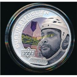 2017 UD Grandeur 1oz Silver Coin Dustin Byfuglien