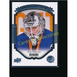 15-16 UD Portraits #P98 Jean-Francois Berube