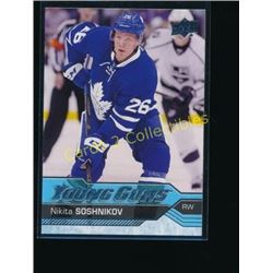 16-17 Upper Deck #484 Nikita Soshnikov YG RC