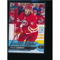 16-17 Upper Deck #230 Trevor Carrick YG RC