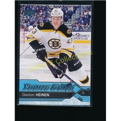 16-17 Upper Deck #209 Danton Heinen YG RC