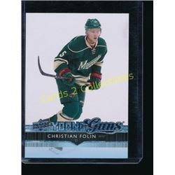 14-15 Upper Deck #228 Christian Folin YG RC