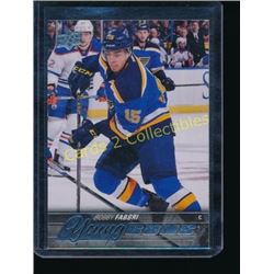 15-16 Upper Deck #229 Robby Fabbri YG RC