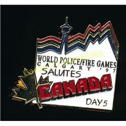 World Police Game Day 5 Collector Pin