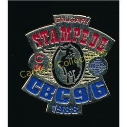 Calgary Stampede 1988 Collector Pin